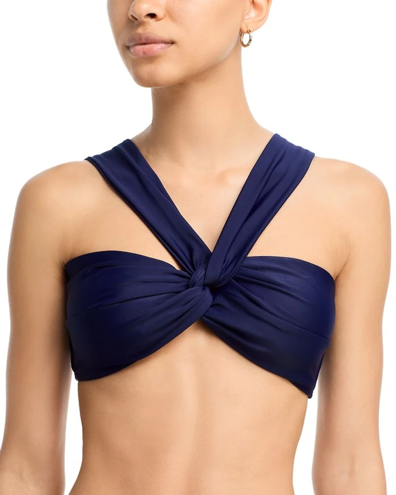 Olivia Draped Bandeau Bikini Top