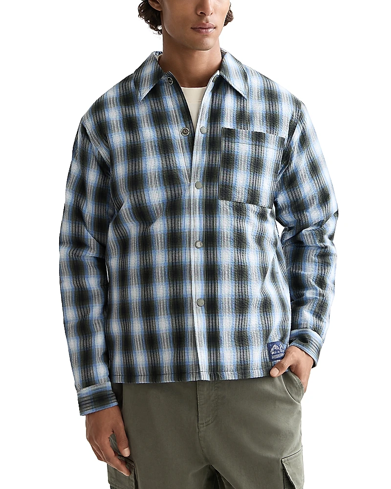 Scotch & Soda Shadow Check Overshirt