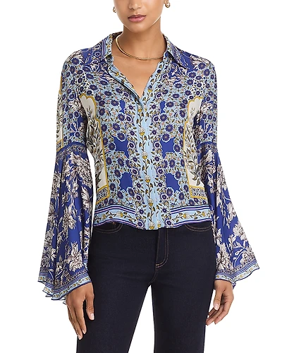 Alice and Olivia Willa Blouse