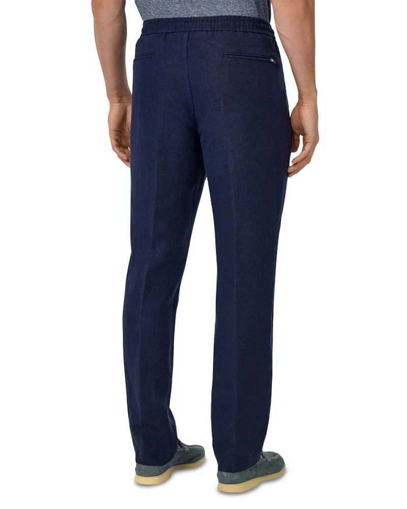 City Linen Tapered Trousers