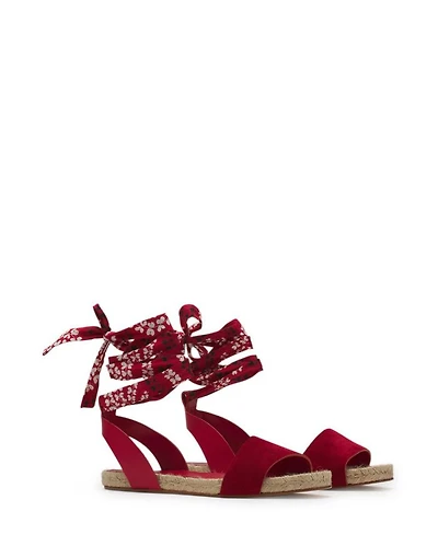 Women's Domra Flat Suede Sandals