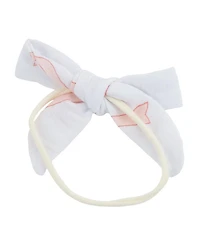 Girls' Tie Bow Big Bows in Pink Tie Bow Headband - Baby