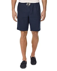 Boggi Milano Coulisse Linen Bermuda Shorts