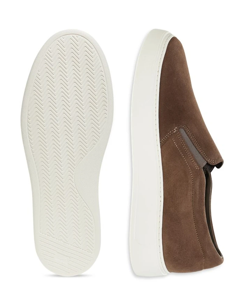 Men's Slip On Suede Sneakers