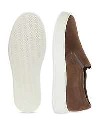 Men's Slip On Suede Sneakers