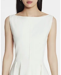 Cotton Peplum Dress