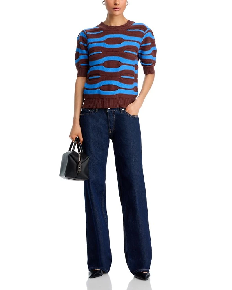 Lara Puffed Sleeve Sweater