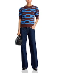 Lara Puffed Sleeve Sweater
