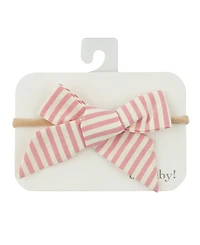 oh baby! Girls' Tie Bow Cabana Headband - Baby