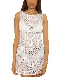 Becca by Rebecca Virtue Las Colinas Lace Dress Swim Cover-Up