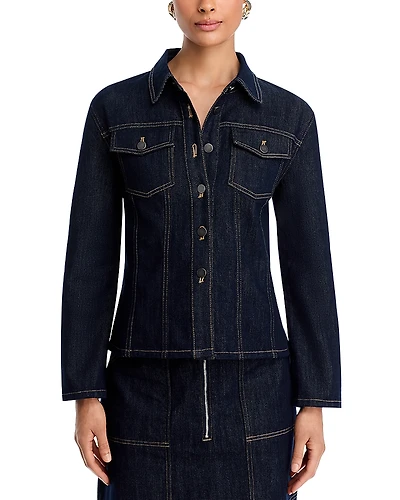 Gracia Slim Fit Denim Jacket