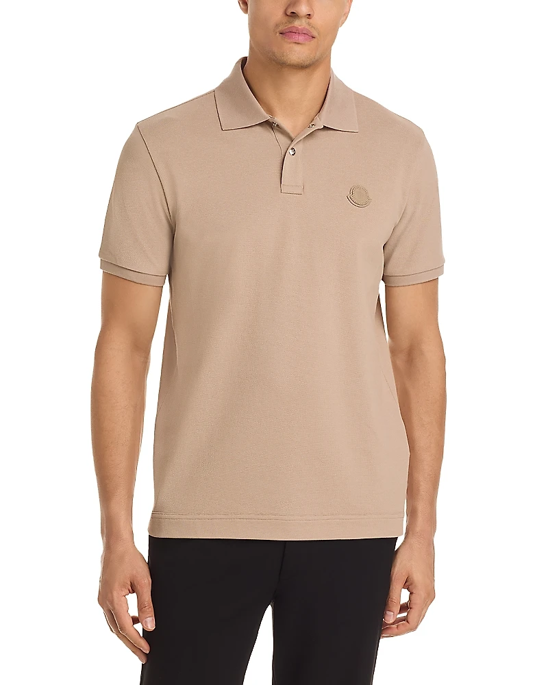 Moncler Short Sleeve Logo Polo Shirt