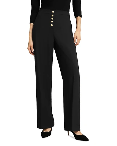 Hobbs London Highclere Button Fly Pants