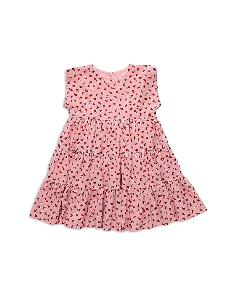 Pink Chicken Girls' Sleeveless Tiered Ruffle Dress - Little Kid