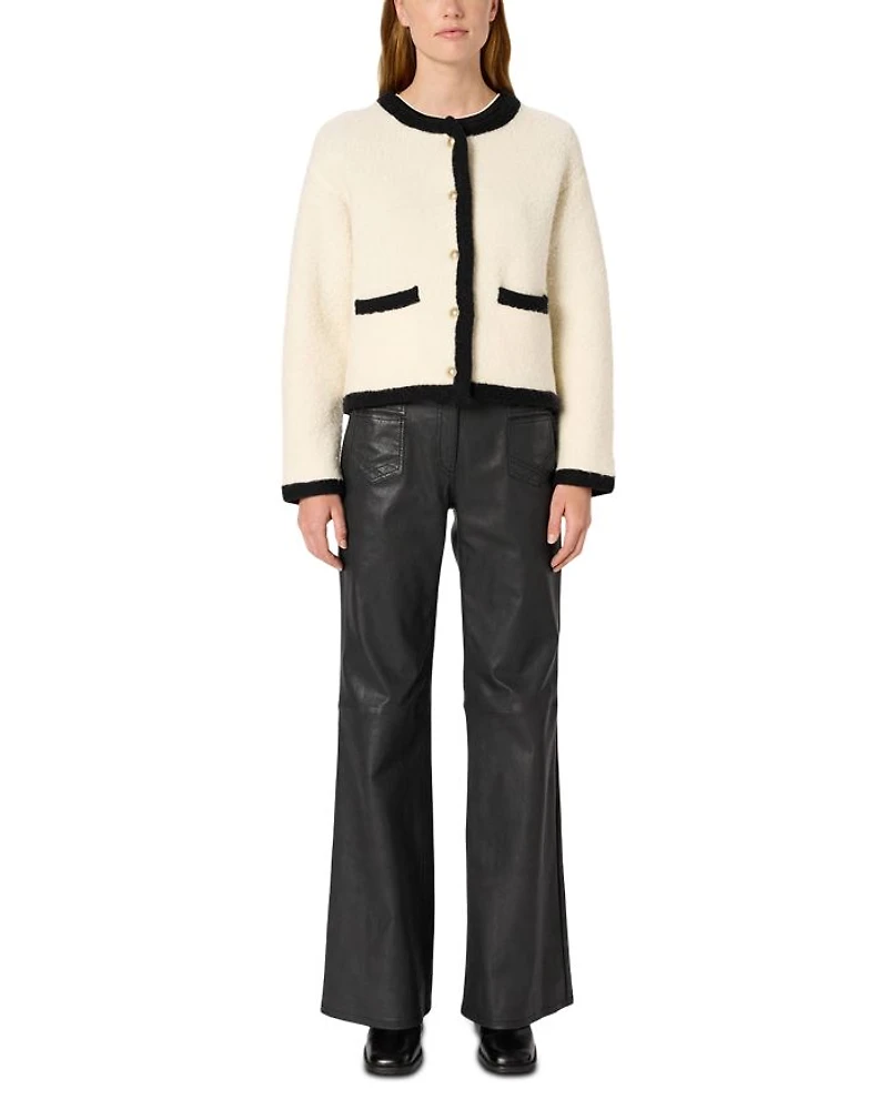 Ewa Contrast Trim Cardigan
