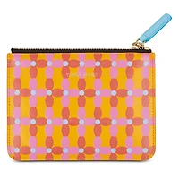 Yinka Ilori Core Ododo Leather Zip Pouch