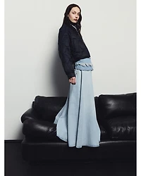The Odin Denim Maxi Skirt Lost