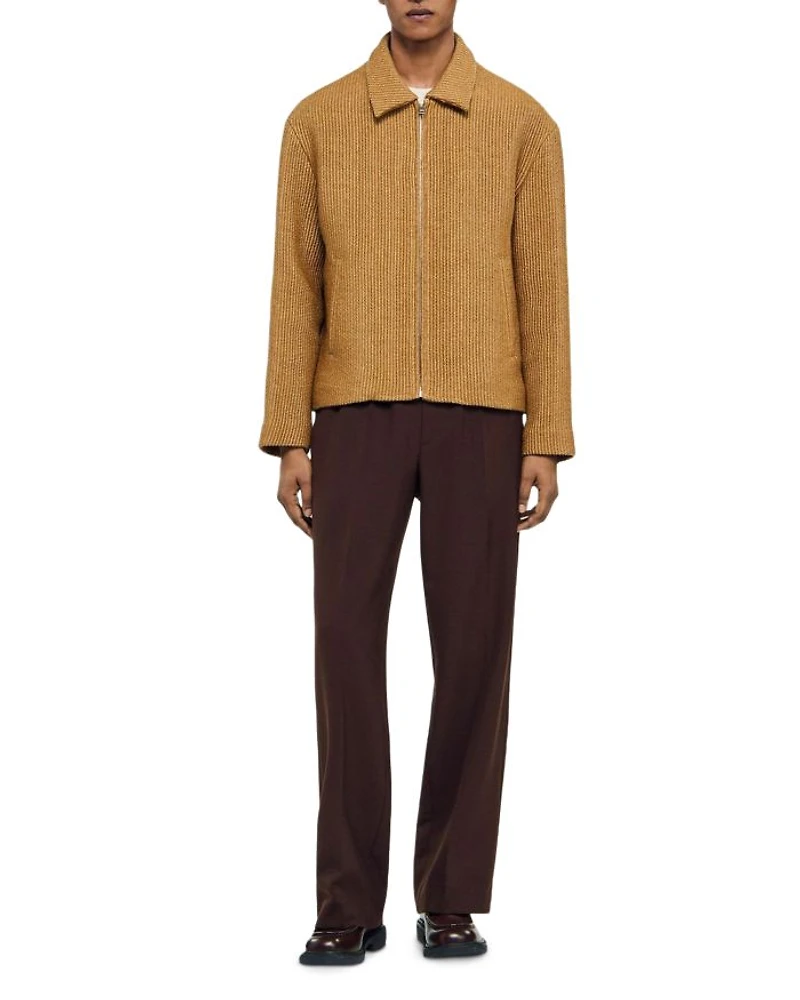 Woven Raffia Jacket