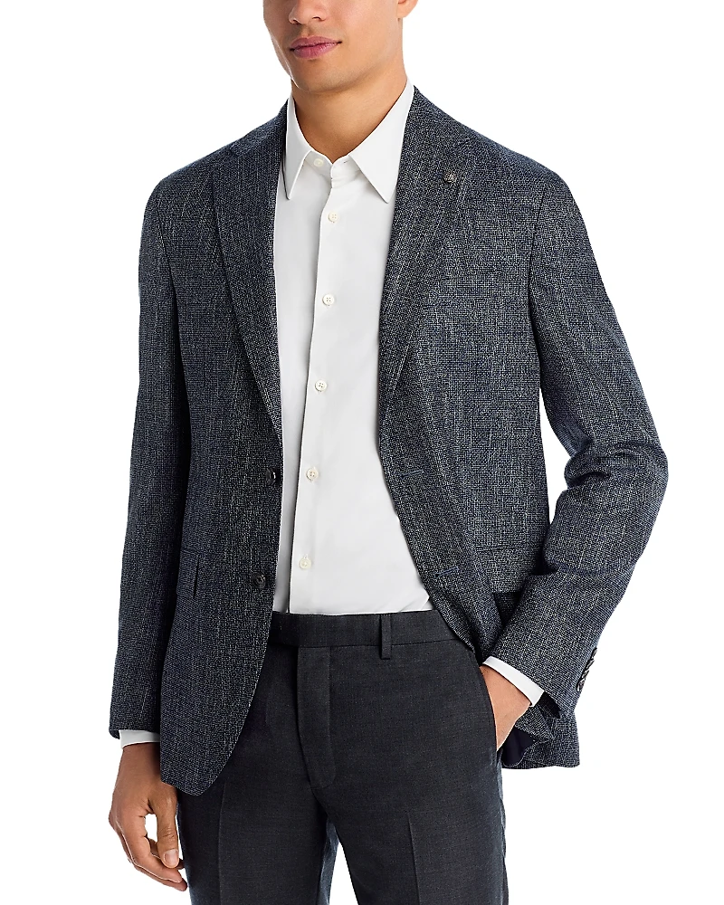 Jack Victor Midland Melange Solid Regular Fit Sport Coat
