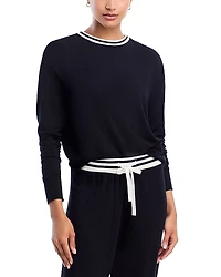 Splits59 Sonja Fleece Sweatshirt with Stripe