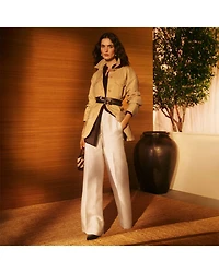 Double Faced Stretch Cotton Field Jacket