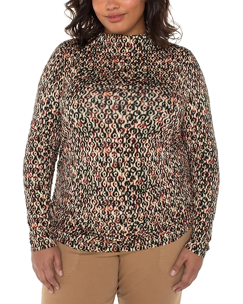 Liverpool Los Angeles Plus Ruched Top