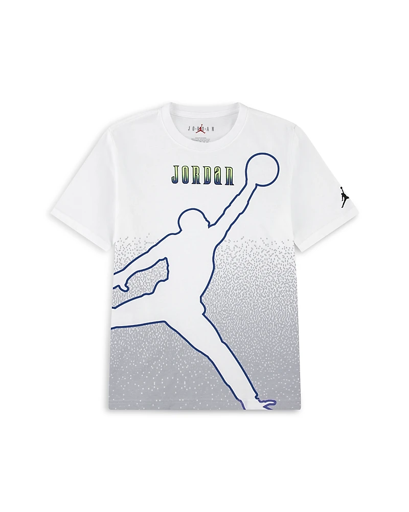 Jordan Boys' Jm Global Graphic Print Ombre Tee - Big Kid