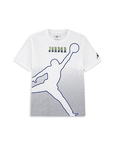 Jordan Boys' Jm Global Graphic Print Ombre Tee - Big Kid