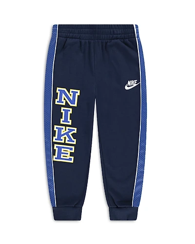 Nike Boys' Graphic Logo Print Striped Sweatpants - Little Kid