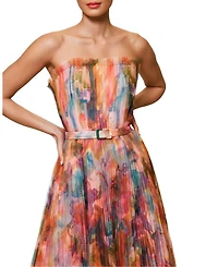 Bromley Strapless Tulle Gown
