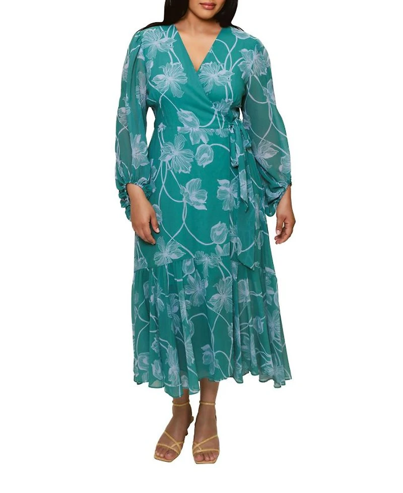 Plus Robyn Wrap Dress
