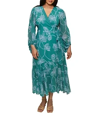 Plus Robyn Wrap Dress
