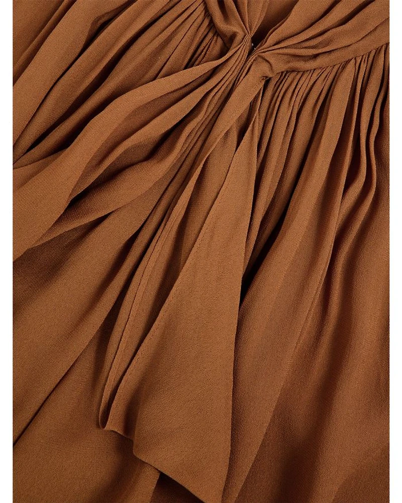 Lucy Ruffle Sleeveless Top