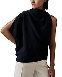 Reiss Elle Draped Top
