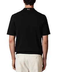 Che Accra Mesh Beaded Camp Shirt