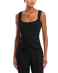 French Connection Azra Twill Top