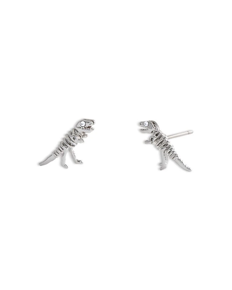 Signature Skeletal Rexy Stud Earrings