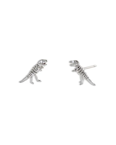 Signature Skeletal Rexy Stud Earrings