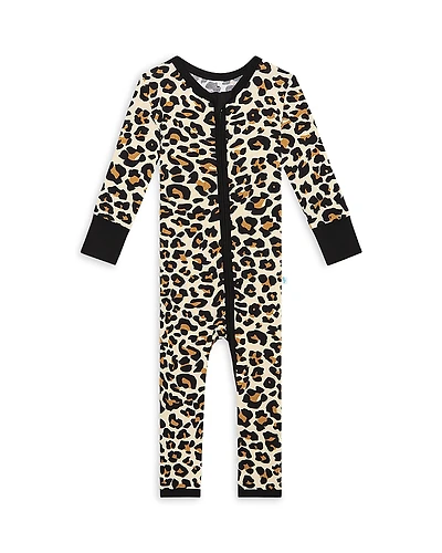 Posh Peanut Girls' Lana Leopard Convertible One Piece - Baby