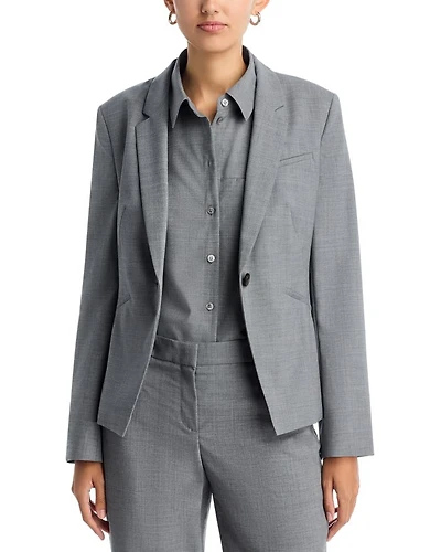 Jia One Button Blazer