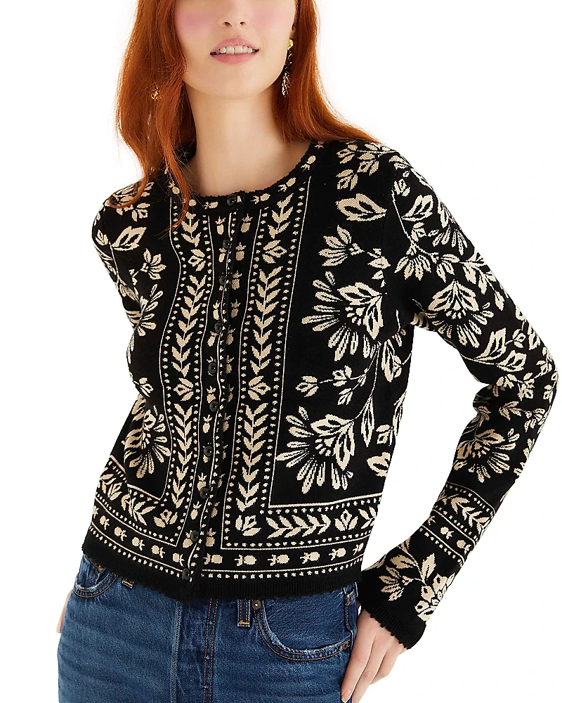 Farm Rio Flower Bloom Cardigan