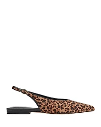 Women's Gabraly Calf Hair Slingback Flats