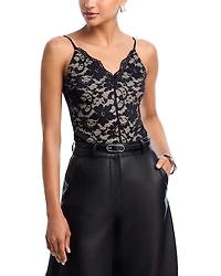 Aqua Lace Bodysuit - Exclusive