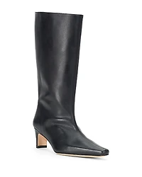 Staud Women's Wally Leather Mid Calf Boots
