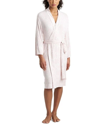 Aria Printed Rib Effortless Wrap