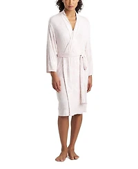 Aria Printed Rib Effortless Wrap
