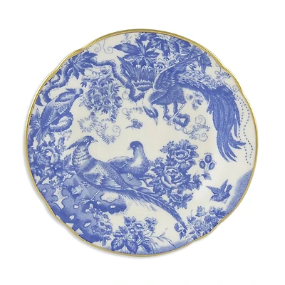 Royal Crown Derby Aves Blue Bread and Butter Plate