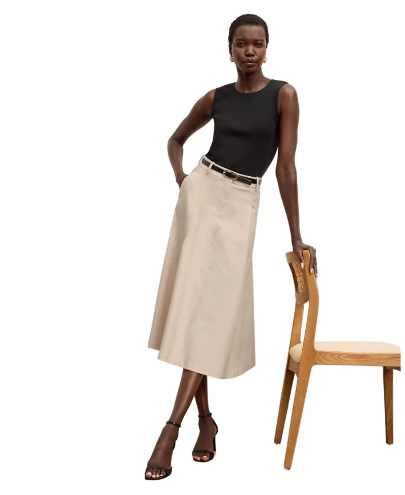 Olia Breeze Women's Cotton Viscose Skirt