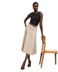 Olia Breeze Women's Cotton Viscose Skirt
