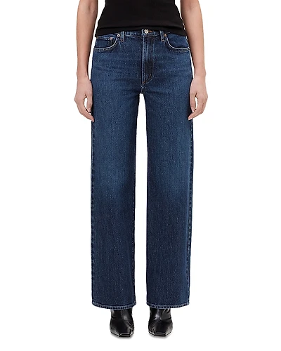 Agolde Harper Mid Rise Relaxed Straight Jeans